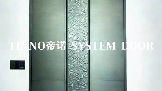 中式浮雕门，尽显东方美学#TINNO帝诺系统入户门 #别墅门 #系统门 #上海