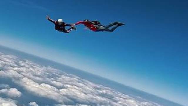 高空跳伞