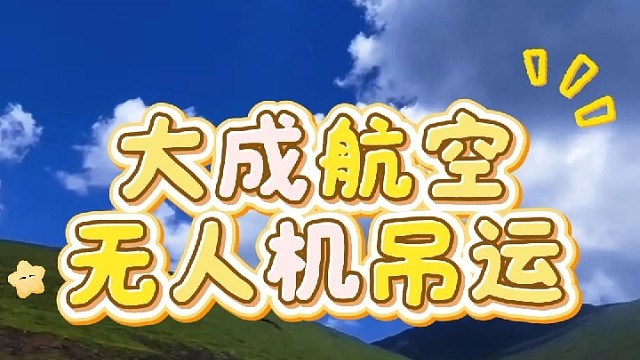 有吊运需求，就找大成航空吊运