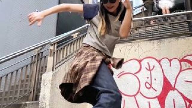 街头小子城市角落 慵懒chill跳一下