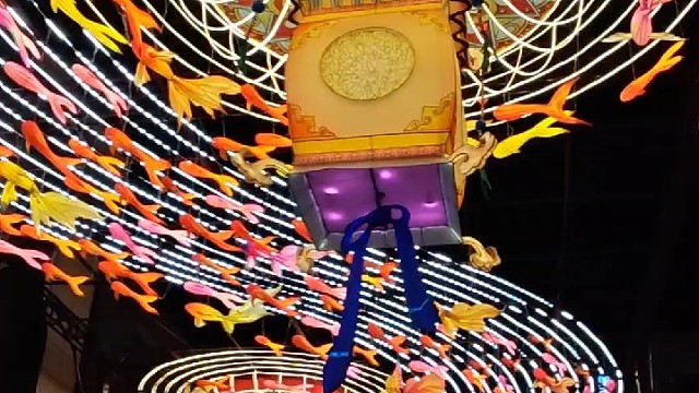 北京大栅栏北京坊灯会