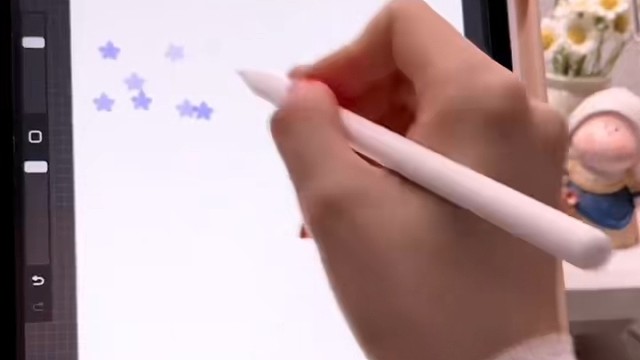 procreate 五瓣花笔刷制作教程