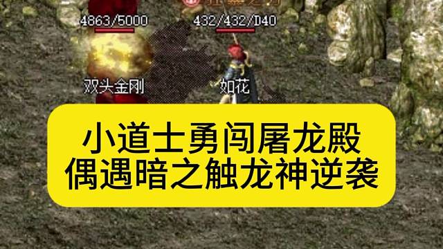 小道士勇闯屠龙殿，偶遇暗之触龙神逆袭