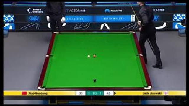 斯诺克威尔士公开赛十六分之一决赛肖国栋VS利索夫斯基 兴趣