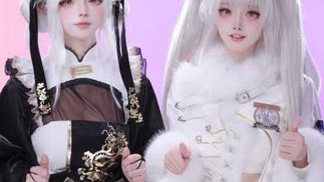 双倍兔兔 双倍幸运 黑白兔