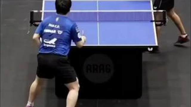 乒乓球比赛巅峰对决