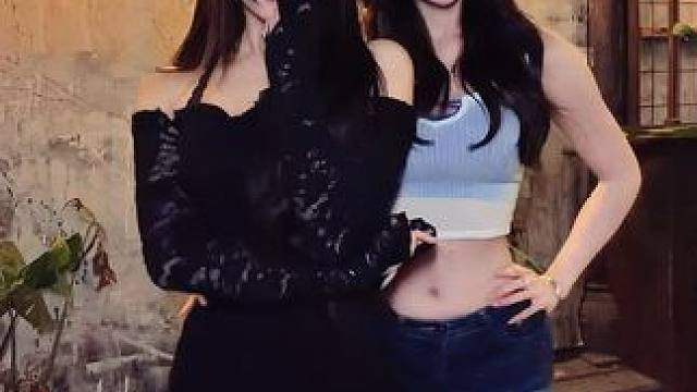 和好闺蜜见面就这样拍