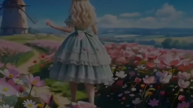 蟹蟹阿凛哥哥女神节礼物~就像这个特效一样，万万朵玫瑰我也只看见了你