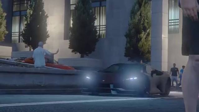 玩游戏拍的（跟老外