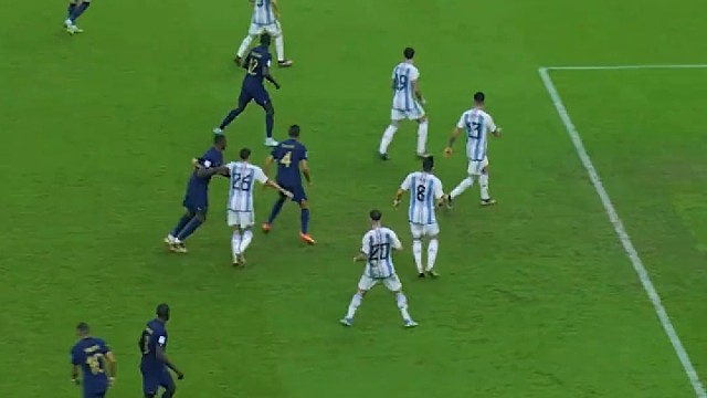 仔细看发现阿根廷夺冠的真相