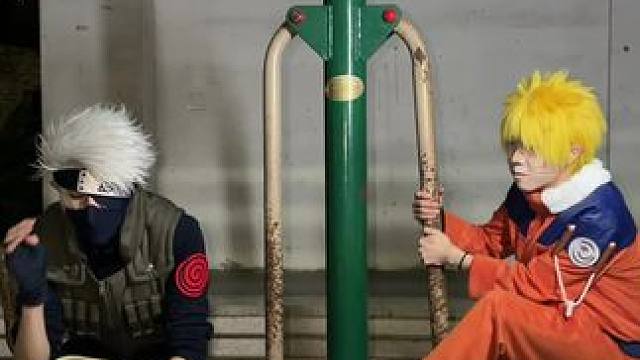 卡卡西和小区大爷学的螺旋丸