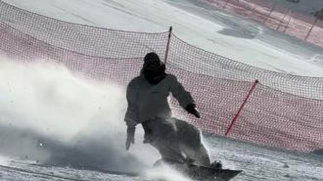 假装今天自己在将军山滑佛光