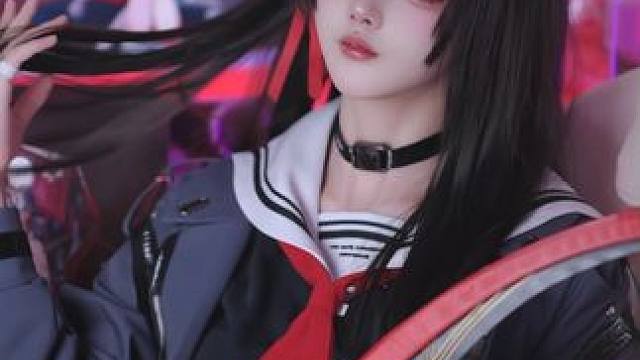 喜欢黑发红瞳的有福了