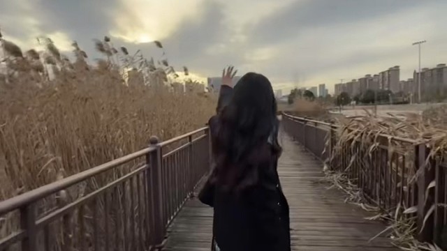 今天天气️好，出门当仙女咯