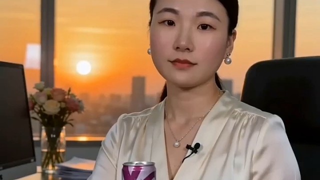 穿丝绸裙坐窗边，这办公室氛围绝了 #女性 #女装 #办公室