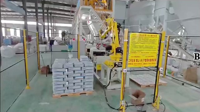 建材瓷砖胶关节码垛机器人