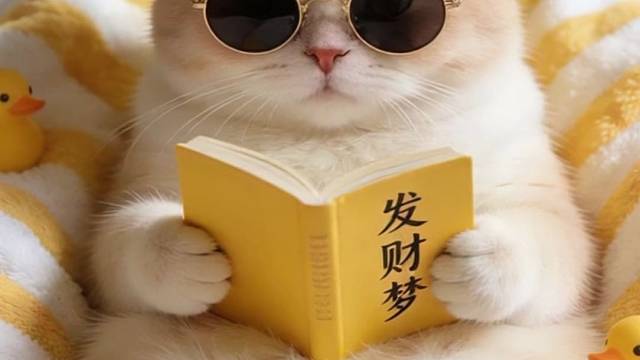 发财猫搞笑治愈