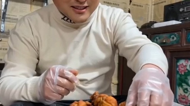 吃鸡腿