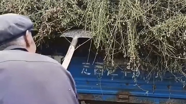把老人家的屁都累出来了[捂脸]