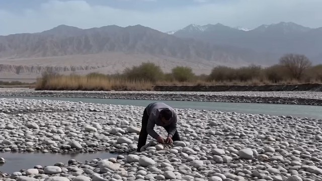 一起捡石头！！