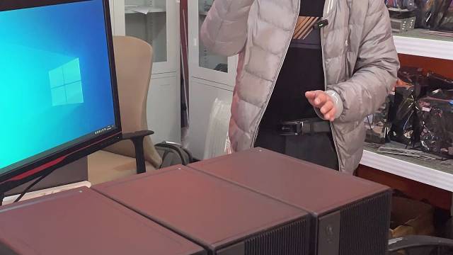 十多台主机发货