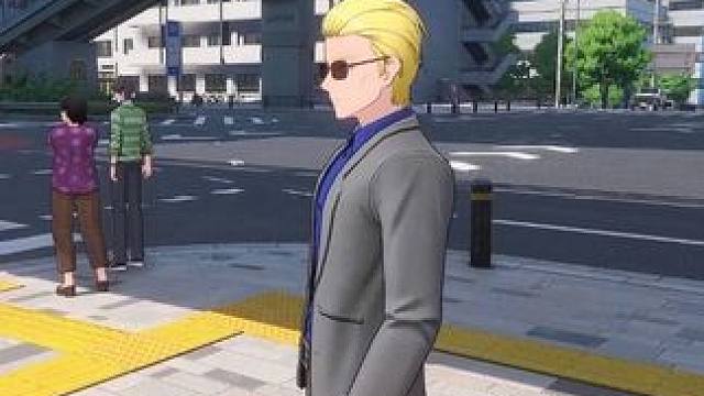 以防你不知道异环里的路人遇到盲道会飞过去