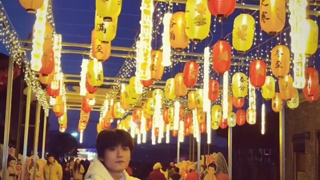 天黑了