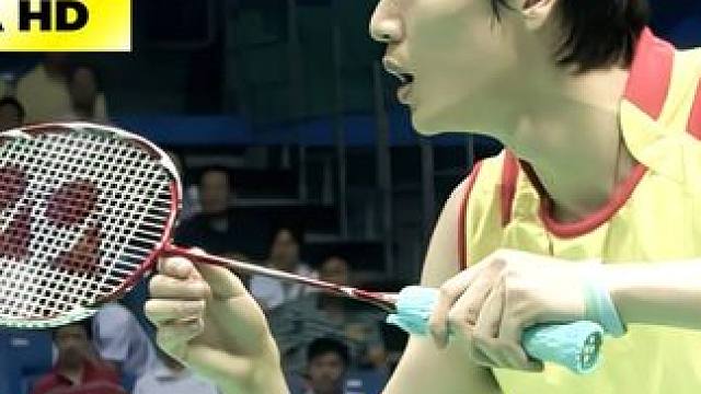 【4K羽毛球】好凶的进攻！鲍春来 vs 科登！ 2008.8.11