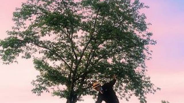 夕阳“舞”士