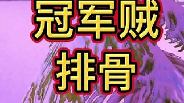 冠军贼！