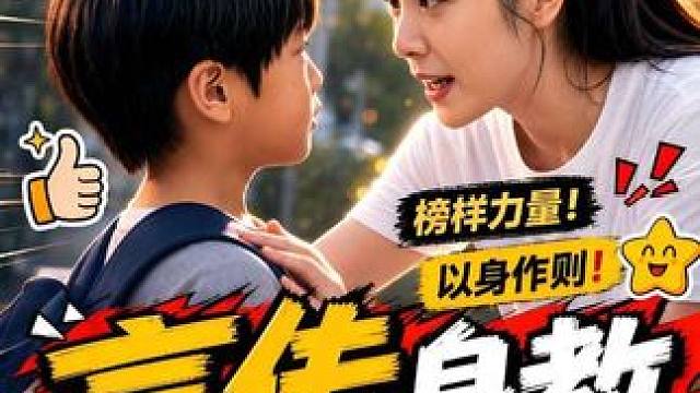 父母的言传身教才是孩子最好的老师