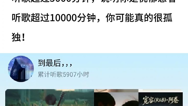 听歌时长