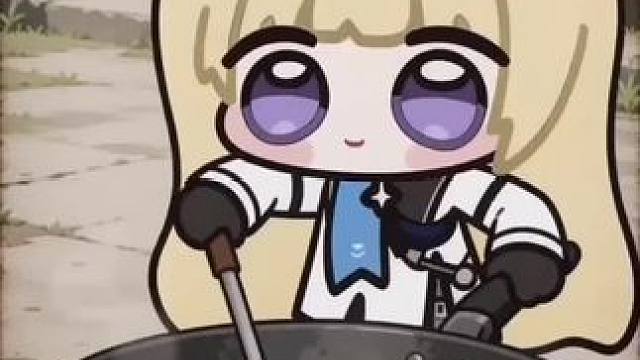 菲比做冒泡豆角