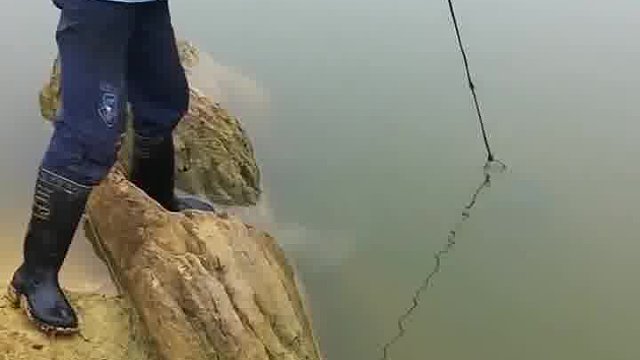 你有见过这样抓鱼的吗？