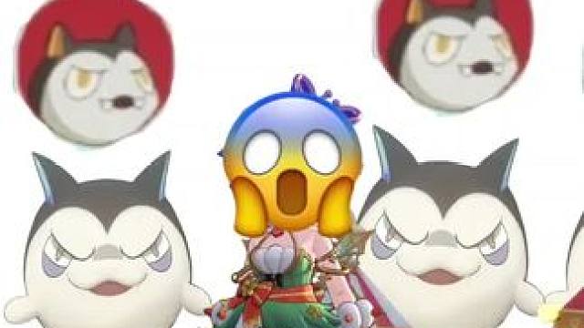 盒子刷在恶魔叮群中间，吓哭了
