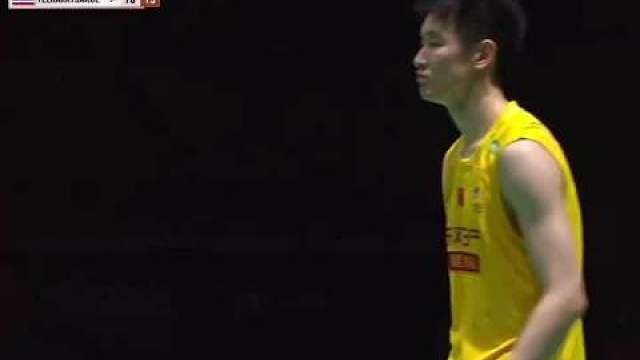 且听龙吟李诗沣终于崛起了，终结了今年泰国的新星黑马帕尼查蓬！ ​​​