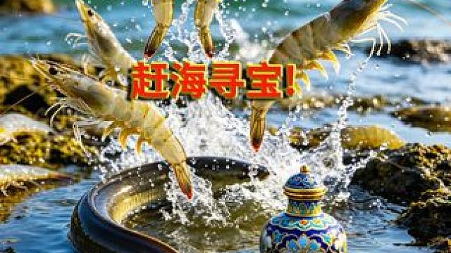 小章赶海又捡到宝啦！海边不只有海鲜，真是啥好东西都有呀！