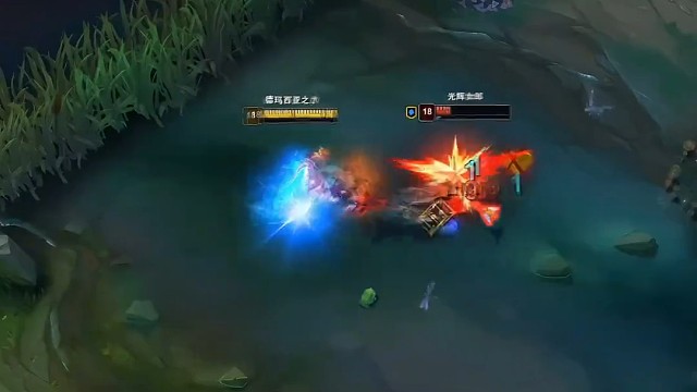这盖伦追着a了一路为什么不早点用大招呢