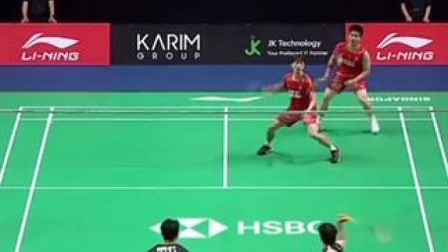 梁王组合鏖战三局2-1击败韩国组合，晋级新加坡公开赛男双八强