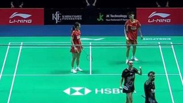 高家炫/魏雅欣未能延续高光，0-2不敌丹麦强敌！
