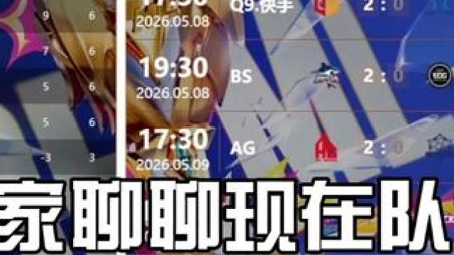 【蛮嘴胡说】第一轮即将结束，跟大家聊聊各个队伍情况