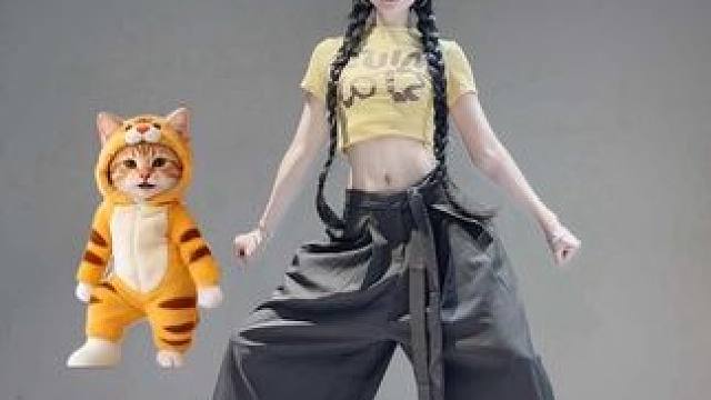 天呐是小猫咪（零基础都来跳！！