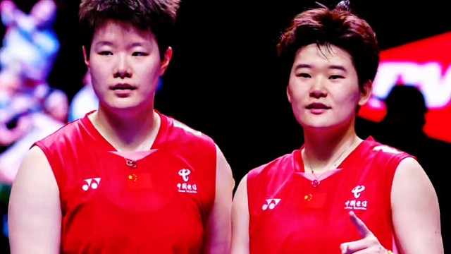刘圣书/谭宁速胜晋级，挺进印尼羽毛球公开赛女双16强
