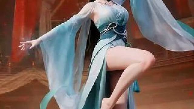 美不美，看大腿 大玉玉为各位师叔献一舞