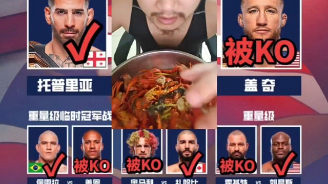UFC白宫站分析