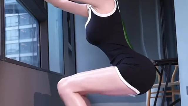 练腿坚持不住了