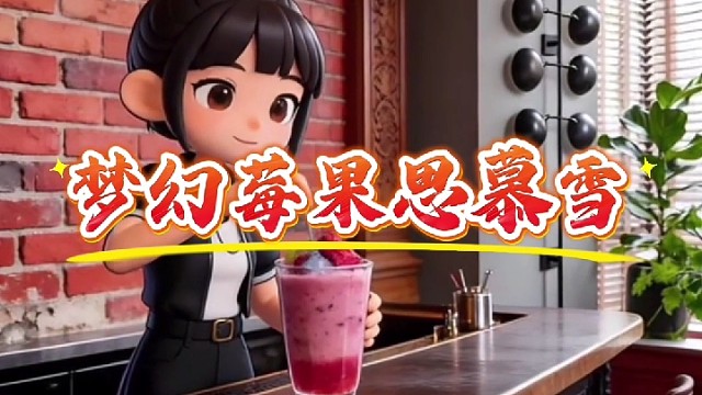 梦幻草莓慕斯雪 创品甄选咖啡