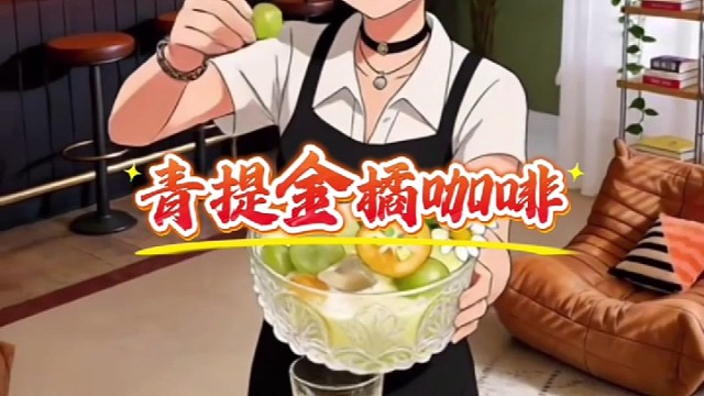 青提金桔咖啡创品甄选咖啡