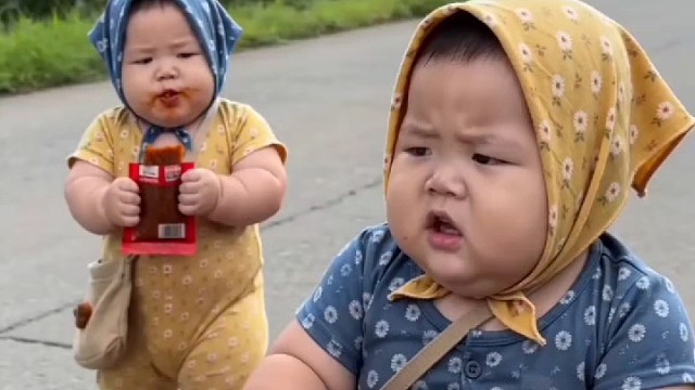 太搞笑了，现实版的上班族！