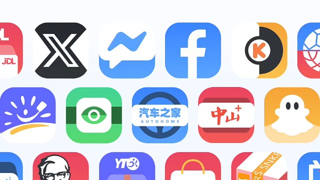 小米主题｜138个扁平到极致的图标